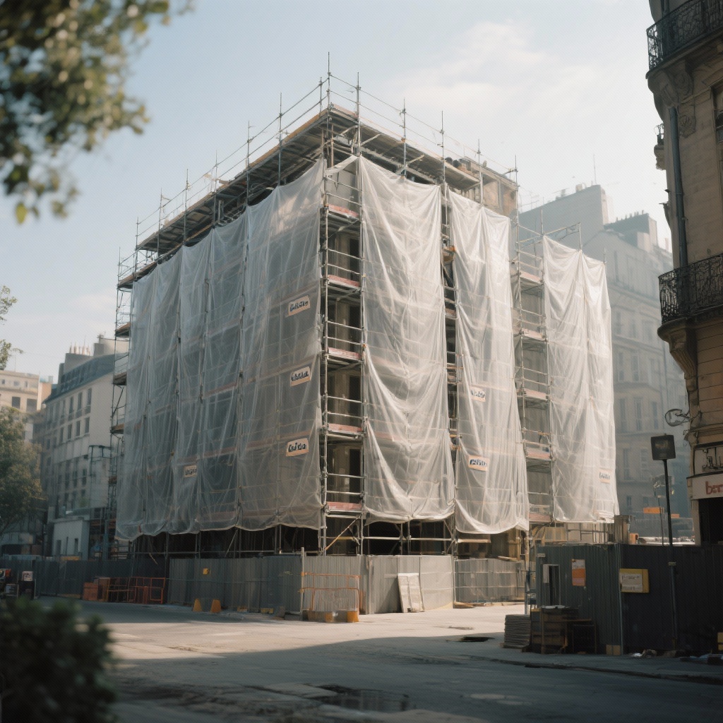 Bâche sur mesure ou standard : le bon choix pour un chantier
